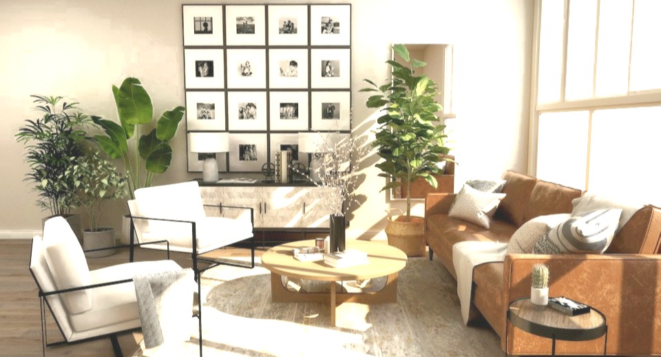 interior, same grade and lens, Relight off
