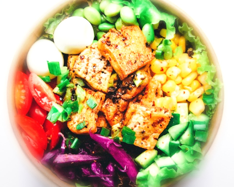 food with neutral Relight applied